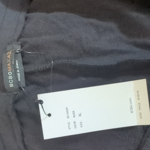 BCBG MaxAzria Pants Size XL NWT black - Picture 7 of 7